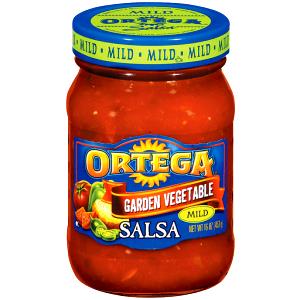 2 Tbsp Ortega Salsa - Garden Vegetable Mild (16 Oz)