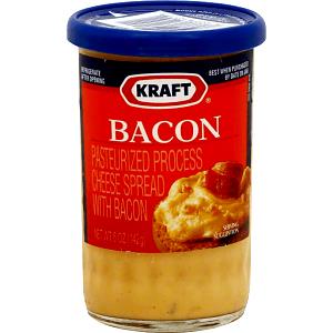 2 Tbsp Processed Cheese Spread, Bacon