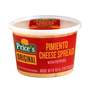 2 Tbsp Processed Cheese Spread, Pimento