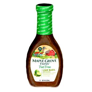 2 Tbsp Salad Dressing, Lime Basil Vinaigrette, Fat Free