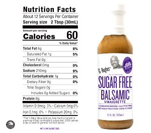 2 Tbsp Salad Dressing, Sugar Free