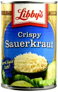 2 Tbsp Sauerkraut, Crispy, Canned