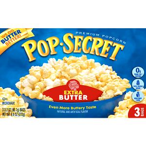 2 tbsp unpopped (33 g) Extra Butter Popcorn