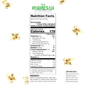 2 tbsp unpopped (33 g) Organic Microwave Original Popcorn