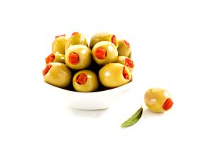 2 to 3 olives (15 g) Olives Stuffed with Sundried Tomato