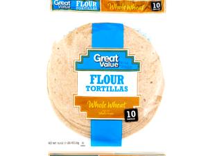 2 tortillas (68 g) Whole Wheat Tortillas