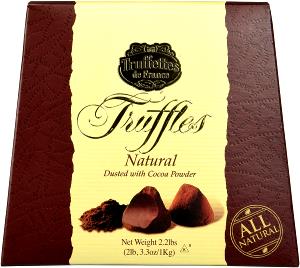 2 truffles (37 g) Dark Chocolate Truffles