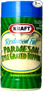 2 tsp (5 g) Reduced Fat Grated Parmesan Cheese