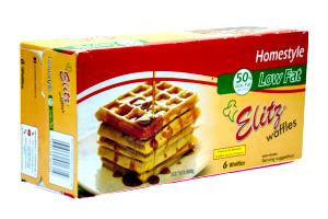 2 waffles Low Fat Homestyle Waffles