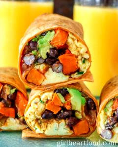 2 wraps Egg, Potato & Cheese Breakfast Wrap