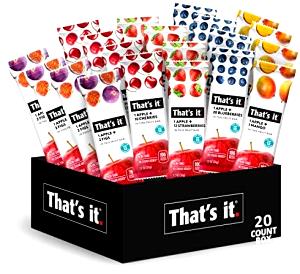 20 Pieces Fruit Snacks, All Flavors