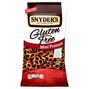 20 pretzels (28 g) Gluten Free Pretzels