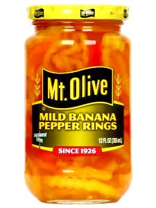 20 rings (1 oz) Mild Banana Pepper Rings