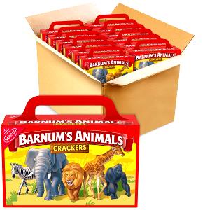 21 crackers (1.1 oz) Smurfberry Animal Crackers