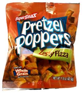 21 pretzels (30 g) Pretzel Poppers