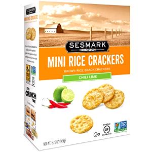 22 crackers Gluten Free Chili Lime Ancient Grain Crackers