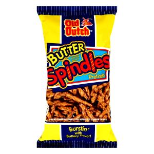 22 pieces (1 oz) Butter Spindles Pretzels