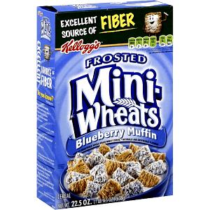 24 biscuits (52 g) Frosted Mini-Wheats - Blueberry Muffin