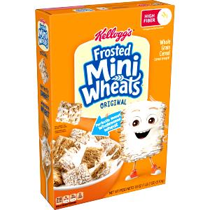 24 Biscuits Frosted Mini-Wheats Cereal, Bite Size