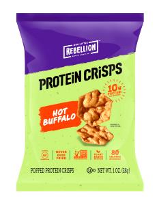 24 chips (1 oz) Protein Crisps Hot Buffalo