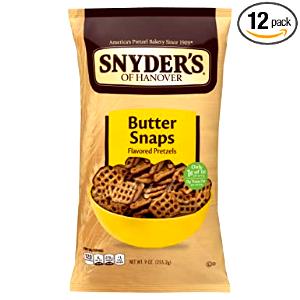 24 pretzels (30 g) Butter Snaps Pretzels