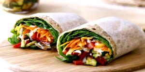 244 Grams Roasted Vegetable Wheat Wrap