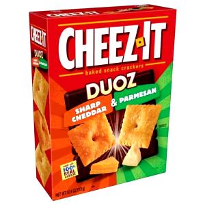 25 Crackers Cheez-It Douz, Sharp Cheddar & Parmesan