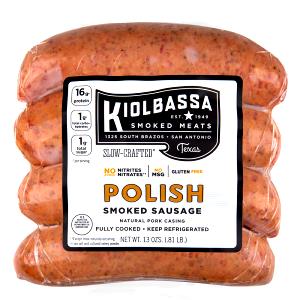 2.67 Oz Polish Sausage, Pork & Beef, Smoked