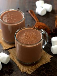 269 Grams HOT CHOCOLATE - Small - Skim Milk - Dark Chocolate - No Whip