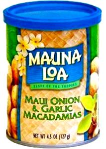 28 Grams Almonds, Bold Flavor, Maui Onion & Garlic