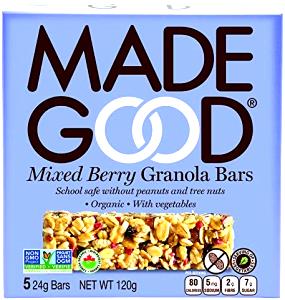 28 Grams Snack Bar, Mixed Berry