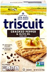 28 Grams Triscuit Wheat Cracker, Cracked Pepper & Olive Oil