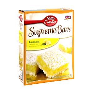 29 Grams Supreme Dessert Bar Mix, Sunkist Lemon Bars