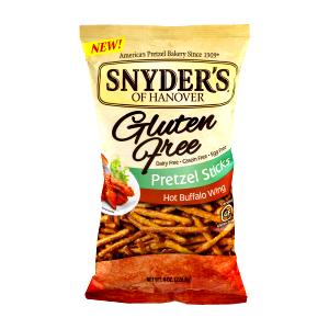 29 sticks (30 g) Gluten-Free Pretzel Sticks Hot Buffalo Wing