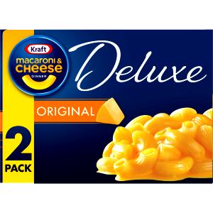 3 1/2 Oz Macaroni & Cheese Dinner, Deluxe Original Cheddar