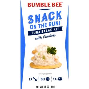 3 1/2 Oz Tuna Salad Kit, Albacore, Pad