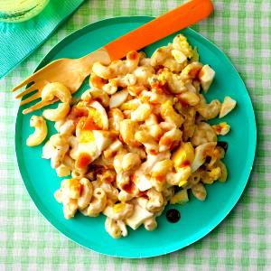 3/4 cup (140 g) BBQ Pasta Salad