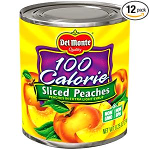 3/4 cup (140 g) Unsweetened Sliced Peaches