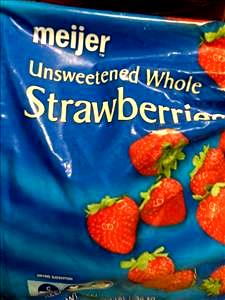 3/4 cup (140 g) Unsweetened Whole Frozen Strawberries