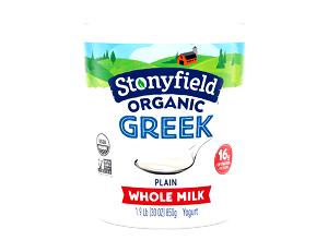 3/4 cup (170 g) Organic Greek Yogurt Plain