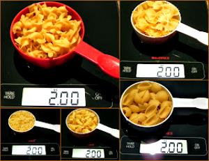 3/4 cup (2 oz) Farfalle