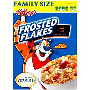 3/4 cup (30 g) Sugar Frosted Flakes