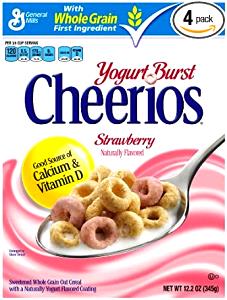 3/4 cup (30 g) Yogurt Burst Cheerios