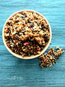 3/4 cup (55 g) Organic Acai Apple Granola with Pomegranate