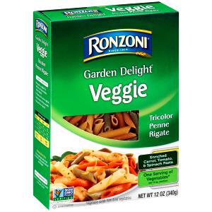 3/4 cup (56 g) Garden Delight Tricolor Penne Rigate