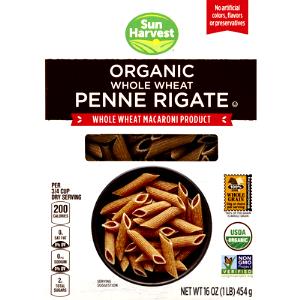 3/4 cup (56 g) Organic Whole Wheat Pasta