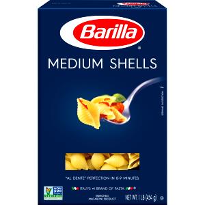 3/4 cup (6 oz) Medium Shells