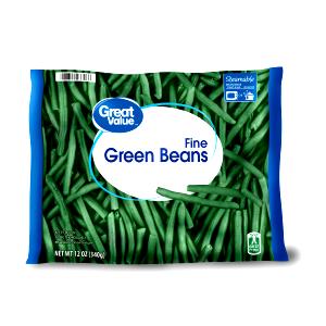 3/4 cup (83 g) Frozen Whole Green Beans