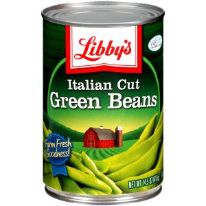 3/4 cup (84 g) All Natural Italian Pole Green Beans