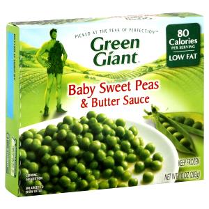 3/4 Cup Baby Sweet Peas & Butter Sauce